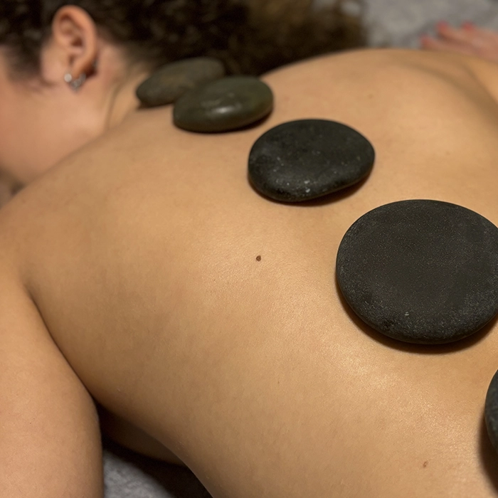 Hot--stone-massage